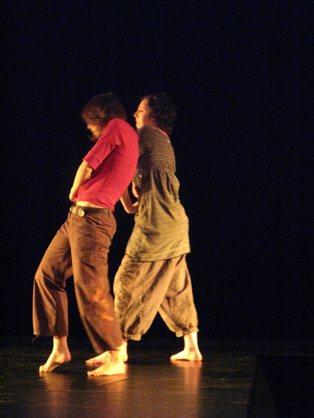 Photographie originale de danseuses à Rennes, prise le 20 mars 2010